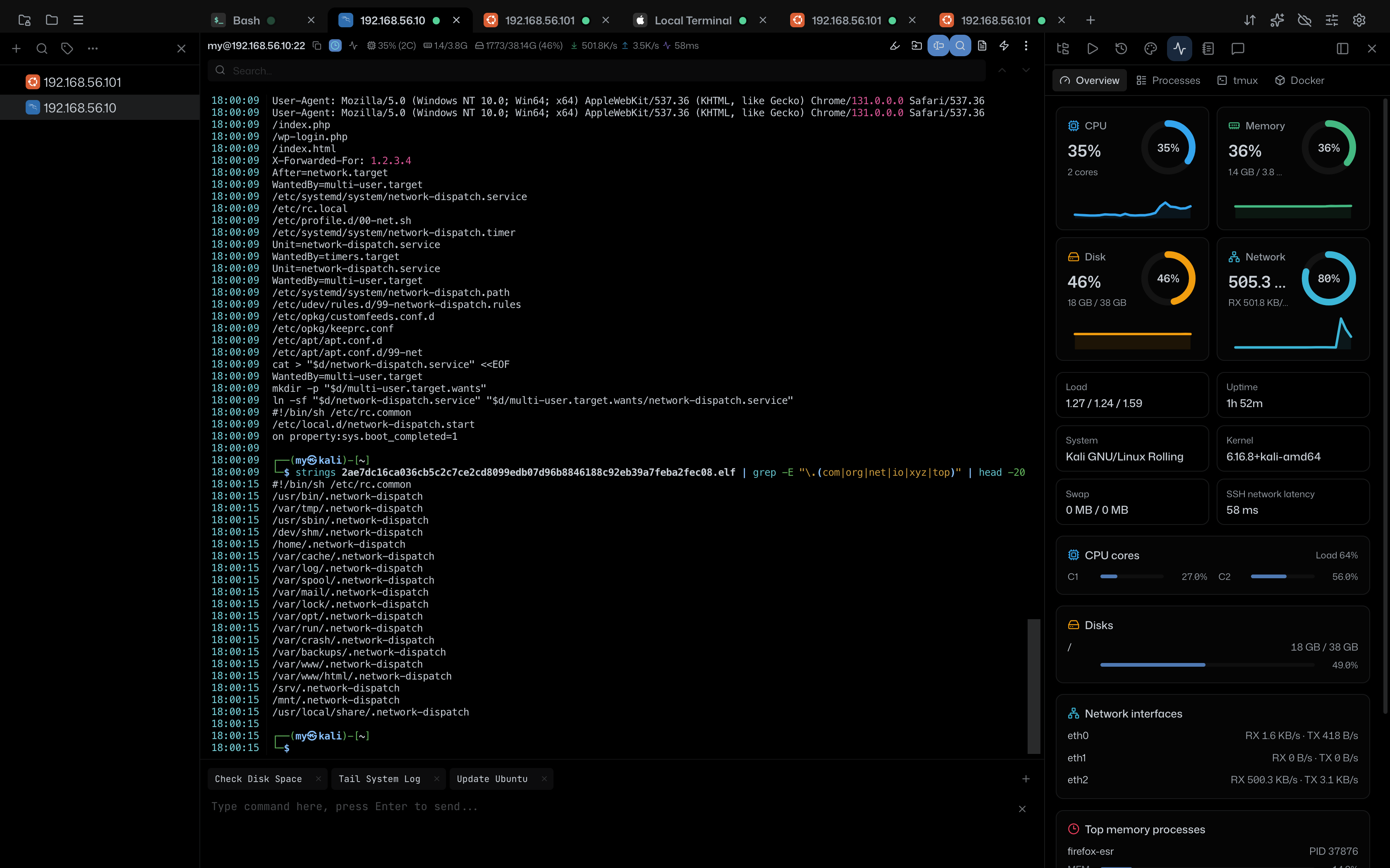 Systemd Persistence Strings